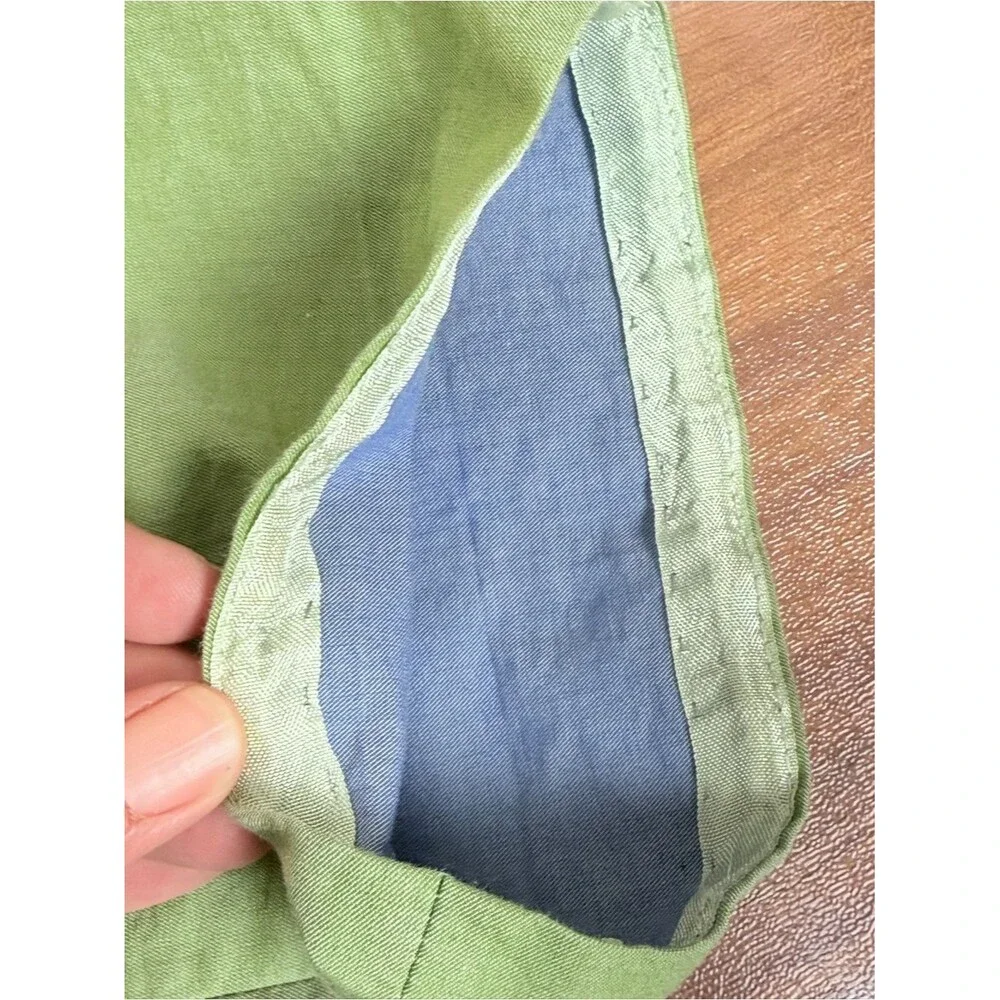 Eredi Pisano Green & Blue Slim Pants 32 *spot
